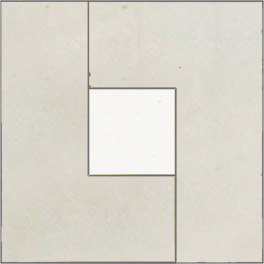 Mosaic House Moroccan tile Midi LXL 1-26 White,   Polar White,    solid zellige, mosaic, zellij, field, pattern, glaze, simple, classic 